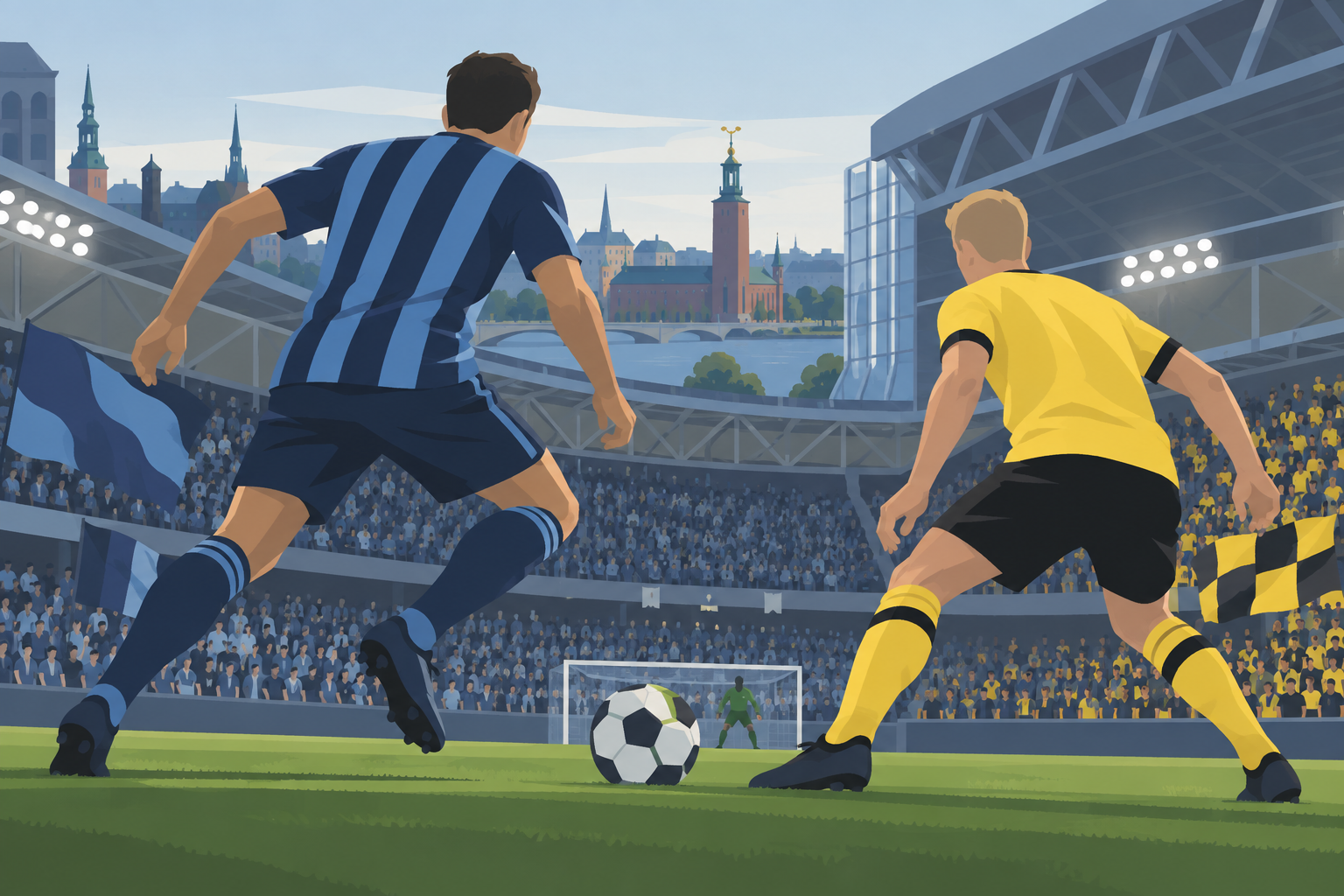 Djurgården tar emot Elfsborg – poäng i toppstriden på spel