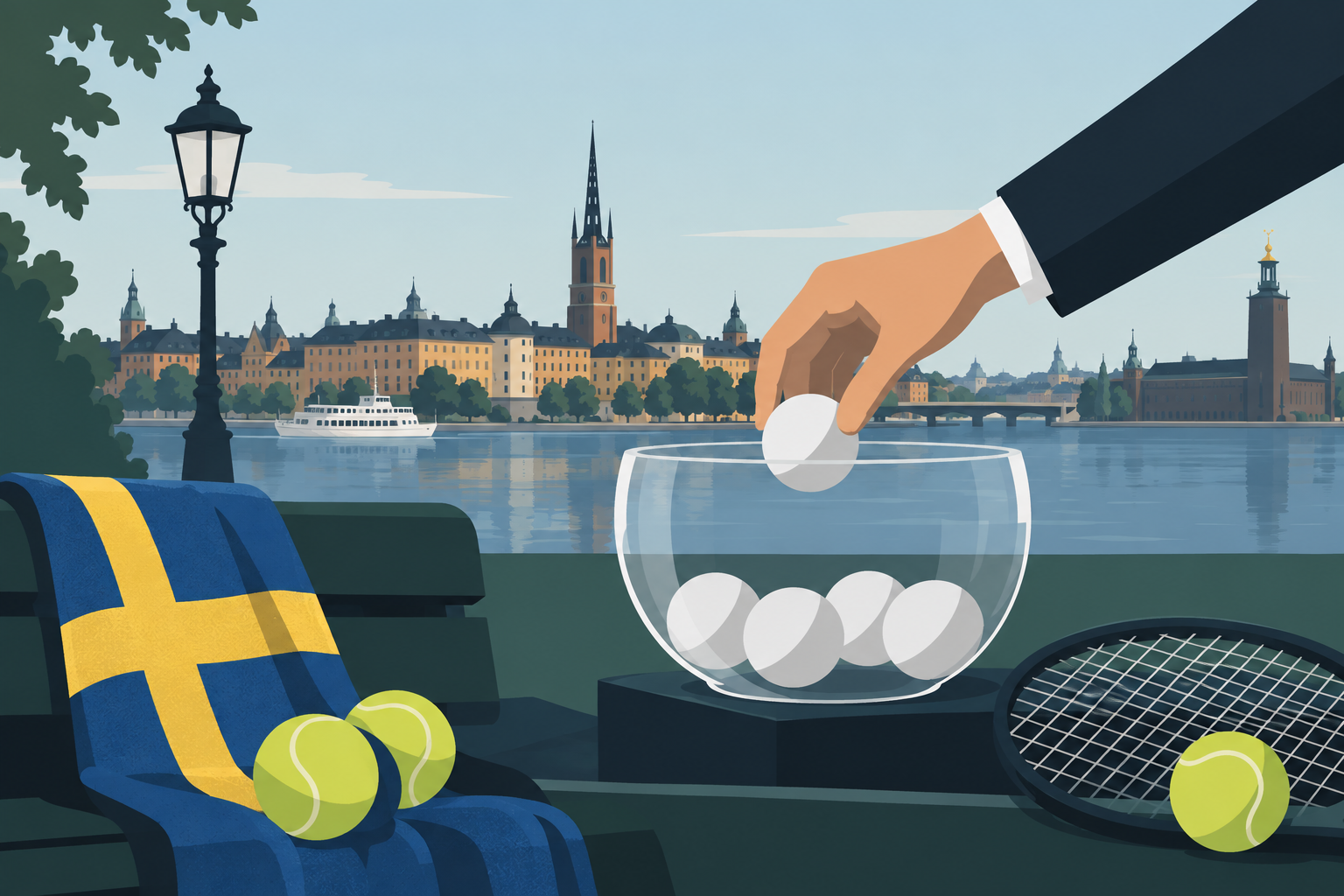 Sverige spelar för platsen i World Group I – lottning på måndag