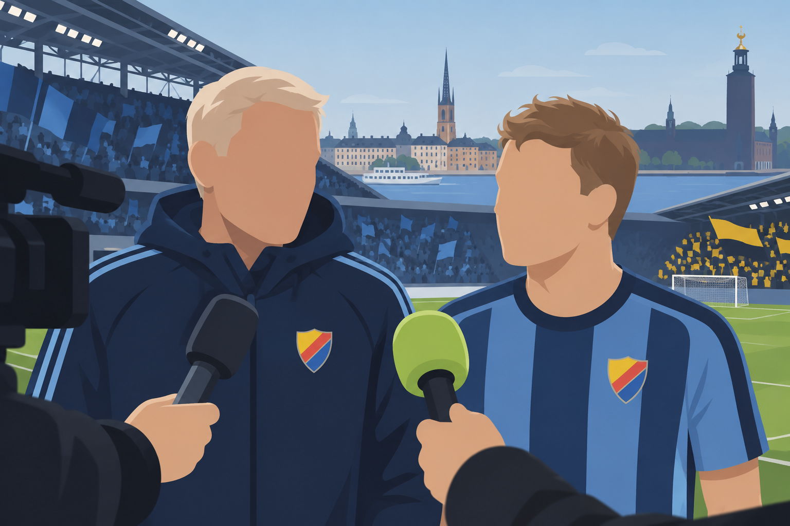 Une och Stenssom summerar Djurgården–Elfsborg