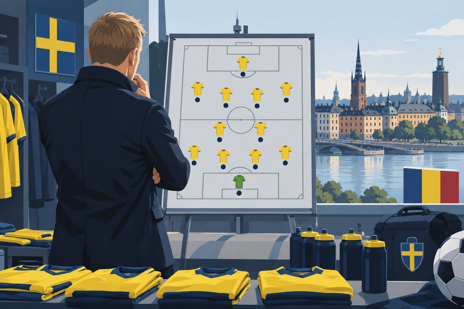Potters startelva klar inför Nations League-premiären