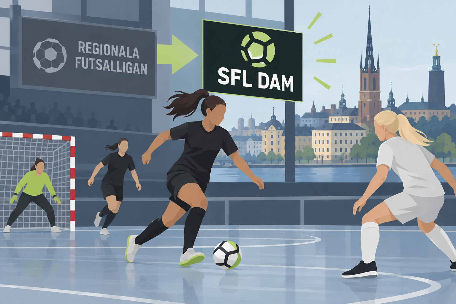 SFL Dam blir nya namnet på högsta futsalserien