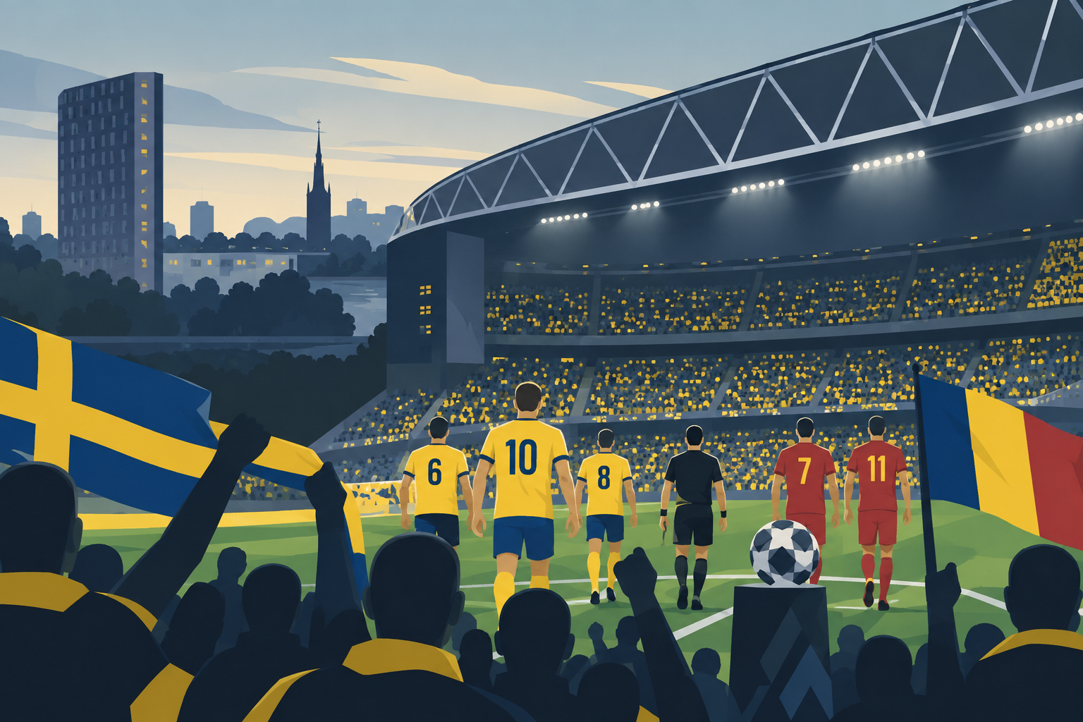 Sverige öppnar Nations League på Strawberry Arena