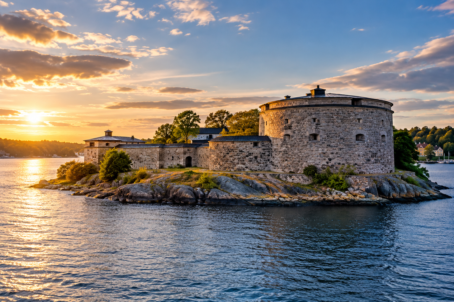 Historisk visning av Fredriksborgs fästning väntar i Vaxholm