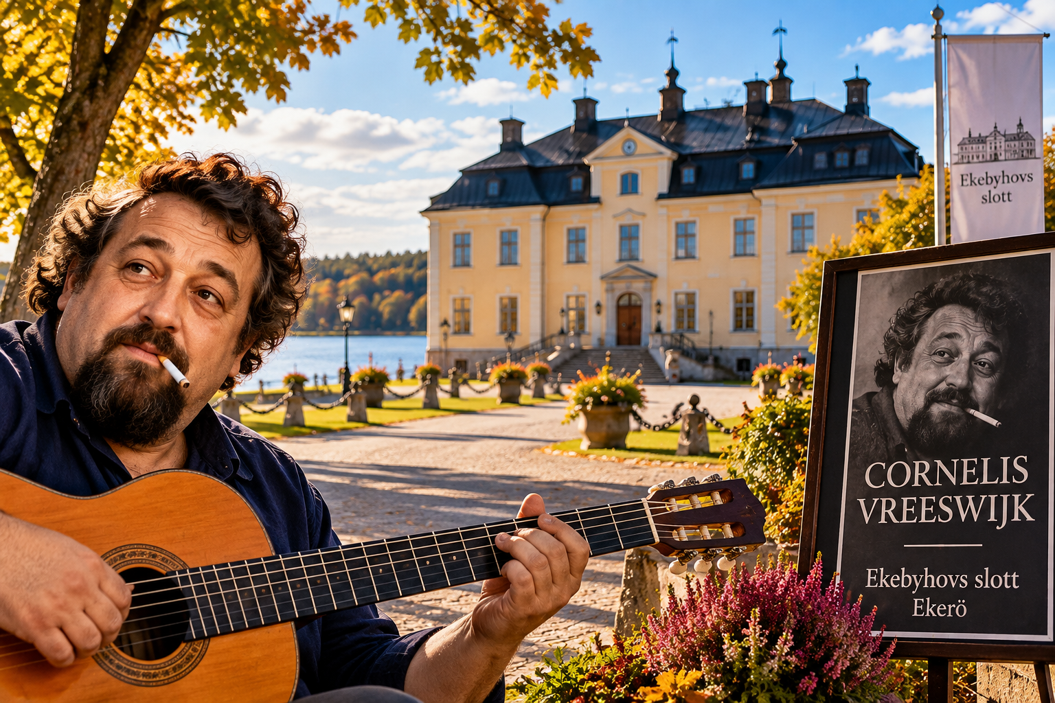 Dokumentär om Cornelis Vreeswijk visas på Ekebyhovs slott
