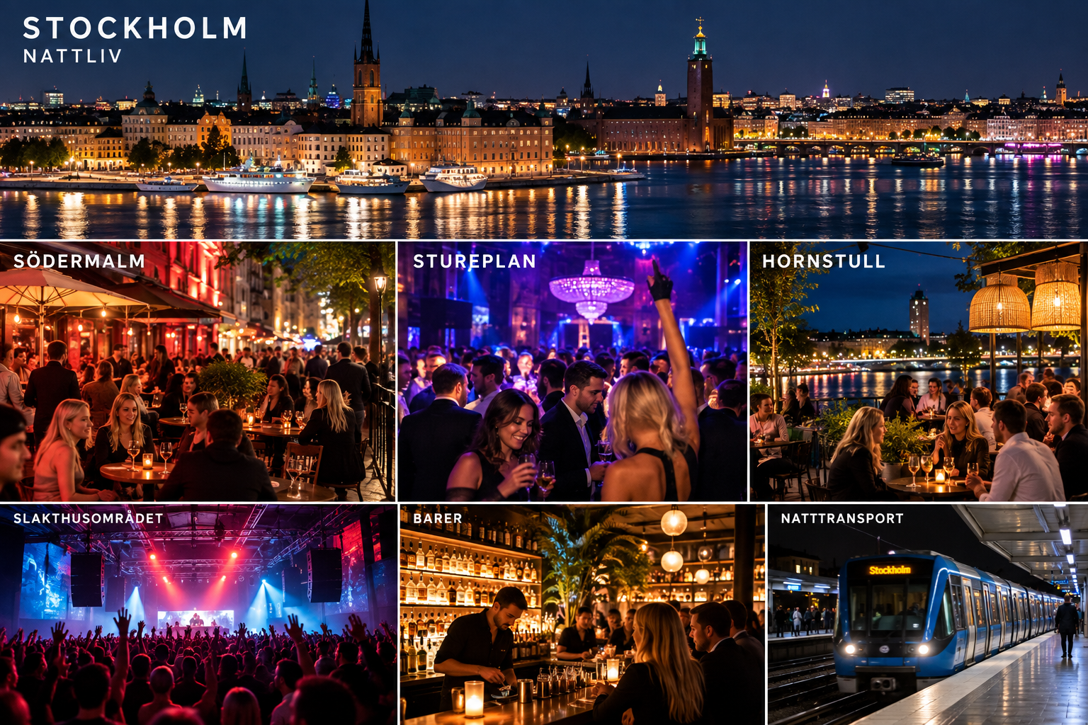 Nattliv i Stockholm – så spenderar stockholmare kvällarna 2026