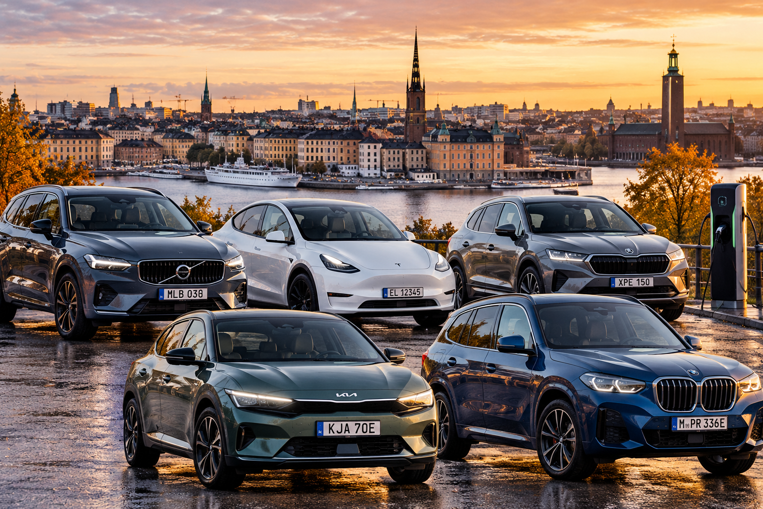 Vilka nya bilar köper stockholmare 2026? – elbilar, laddhybrider och nya biltrender