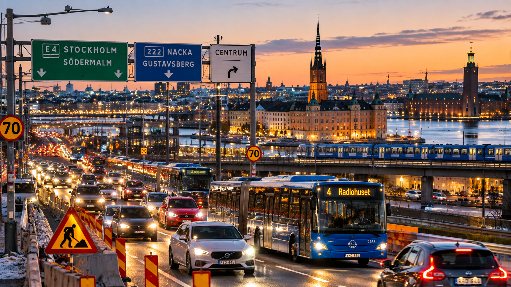 Nya trafikförändringar i Stockholm – detta händer på vägarna och i kollektivtrafiken