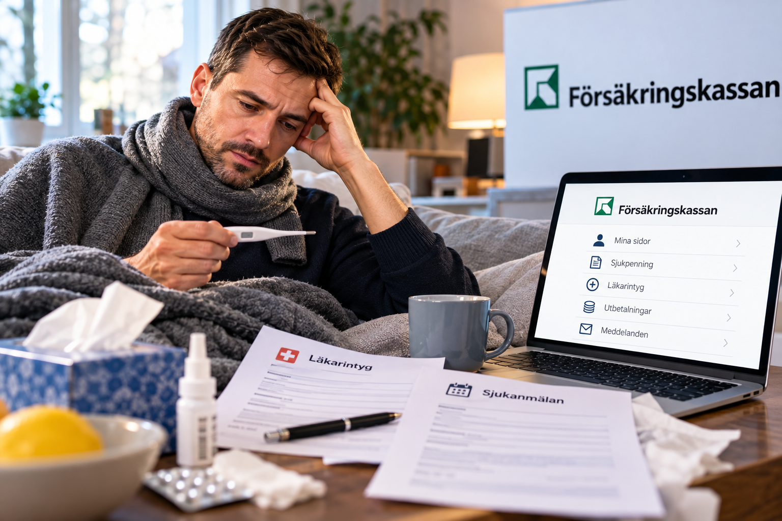 Sjukskriven i Sverige