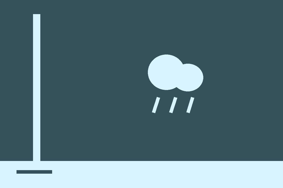 Weather and clothing — editorial illustration